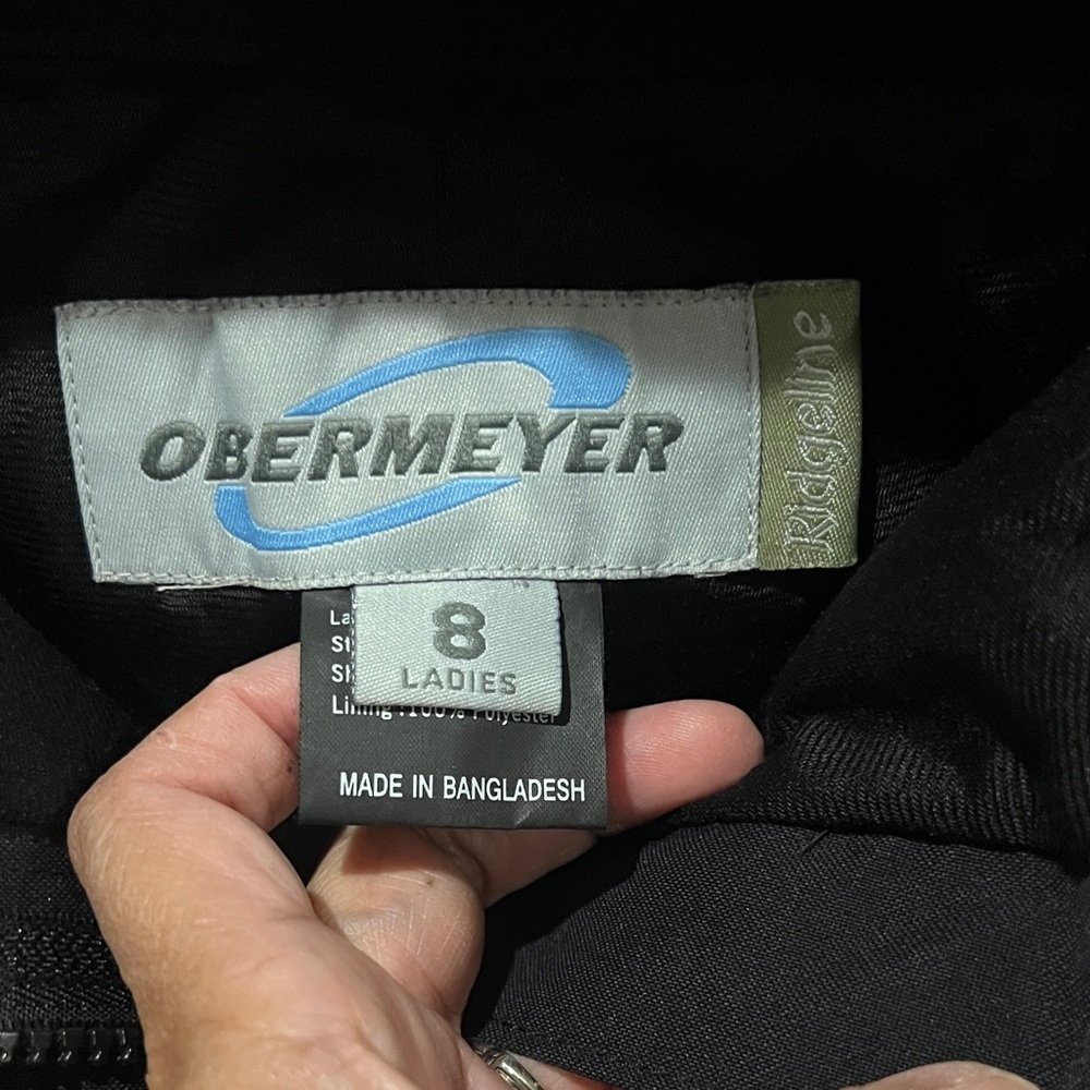 ObermeyernWomens Black Snow Pants size 8 - Picture 11 of 16